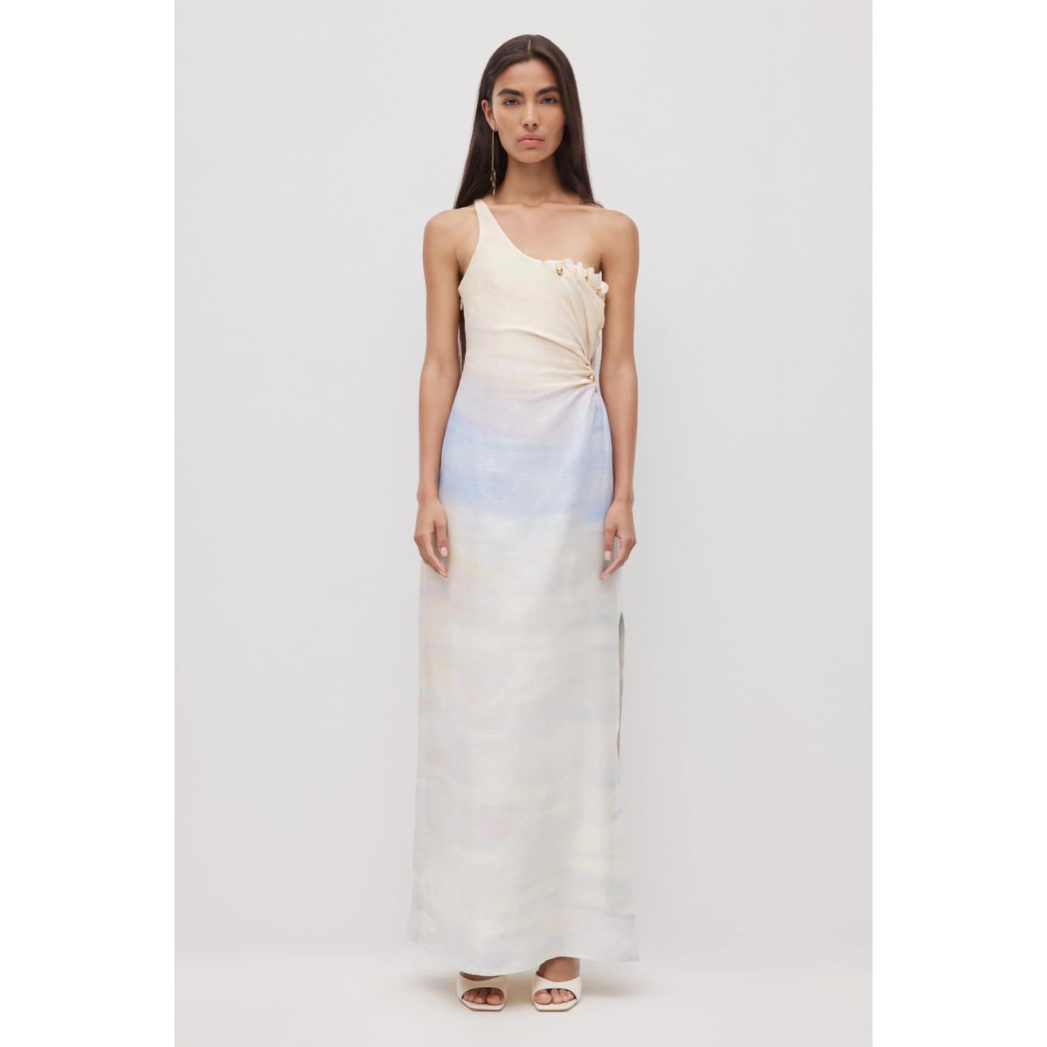 New Aje. Avalon Maxi Dress In Horizon